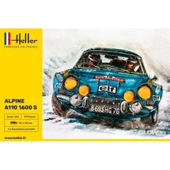 Heller Alpine A110 1600S The Main Characteristics Of This Car Are The Use Of A Beam Frame And A Glass / Polyester Shell Originally Manu -Professional Model Toy Store heller he80745 alpine a110 1600s the main characteristics of this car 1 2