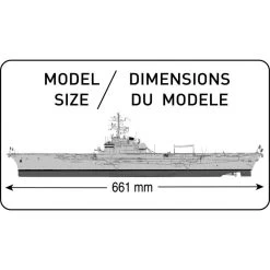 Heller 1:400 Foch Model Kit -Professional Model Toy Store heller he81071 1 400 foch 2