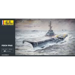 Heller 1:400 Foch Model Kit -Professional Model Toy Store heller he81071 1 400 foch 5