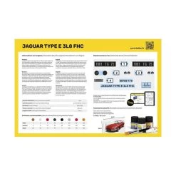 Heller Starter Kit Jaguar Type E 3l8 Fhc Model Kit 9 Heller Starter Kit Jaguar Type E 3l8 Fhc Model Kit -Professional Model Toy Store heller hell56709 starter kit jaguar type e 3l8 fhc 3