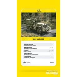 Heller GMC Cckw 353 1:72 Model Kit -Professional Model Toy Store heller hell79996 gmc cckw 353 1 72 5