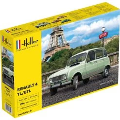 Heller Renault 4l Model Kit