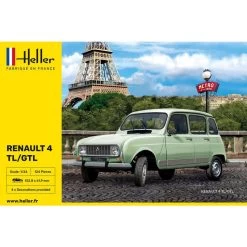 Heller Renault 4l Model Kit -Professional Model Toy Store heller hell80759 renault 4l 3