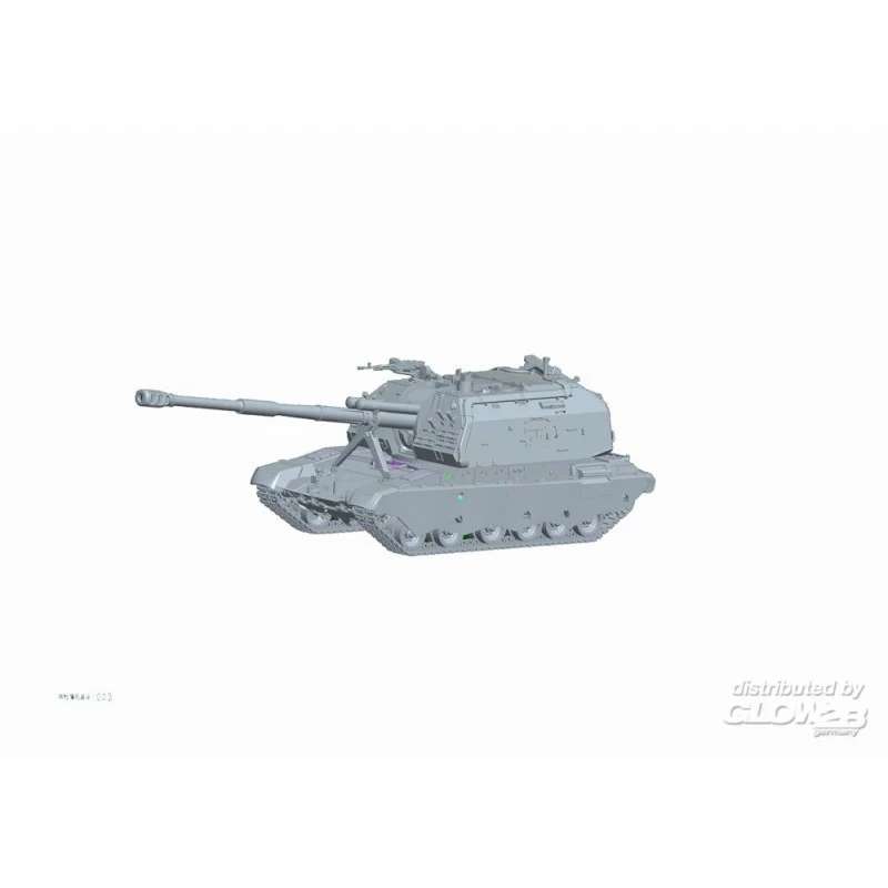 2S19-M2 Self-propelled Howitzer Model Kit 3 2S19-M2 Self-propelled Howitzer Model Kit