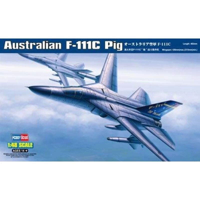 General Dynamics F-111C Aardvark Australian Air Force Model Kit 3 General Dynamics F-111C Aardvark Australian Air Force Model Kit