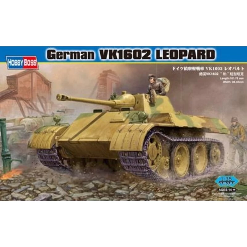 German VK1602 Leopard Model Kit 3 German VK1602 Leopard Model Kit
