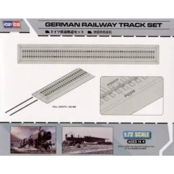 German Railway Track Set Model Kit