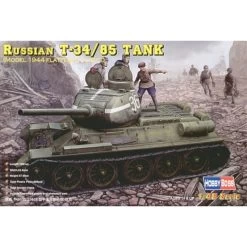 T-34/85 1944 Type With Flattened Turret) Model Kit