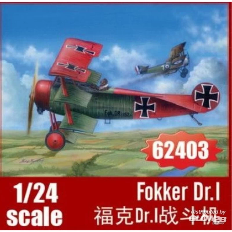 Fokker Dr.I Model Kit 3 Fokker Dr.I Model Kit