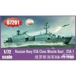 Russian Navy OSA Class Missile Boat, OSA-1 Model Kit