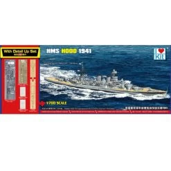 Top Grade HMS HOOD 1941 Model Kit