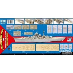 Bismarck 95T05358 Super-detailing Kit Model Kit -Professional Model Toy Store i love kits 95ti66601 bismarck 95t05358 super detailing kit 2