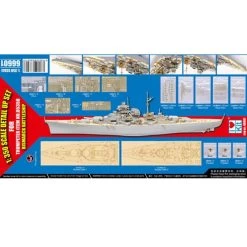 Bismarck 95T05358 Super-detailing Kit Model Kit -Professional Model Toy Store i love kits 95ti66601 bismarck 95t05358 super detailing kit 5