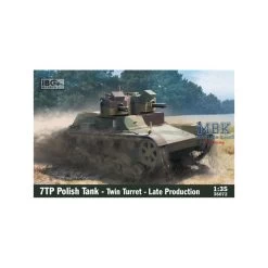 7TP Polish Tank - Twin Turret (late) Model Kit