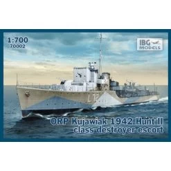 ORP Kujawiak 1942 Hunt II Class Destroyer Escort Model Kit