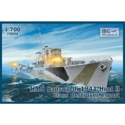 HMS Badsworth 1941 Hunt II Class Destroyer Escort Model Kit