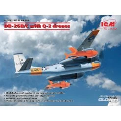 ICM DB-26B/C With Q-2 Drones Model Kit