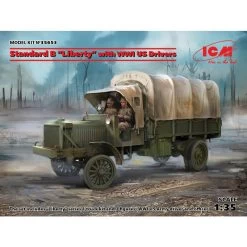 ICM Standard B “Liberty" With WWI US Drivers Model Kit