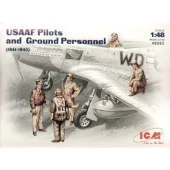 ICM USAAF Pilots/Ground Crew Figures 1941/45