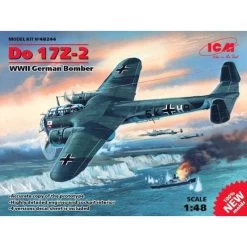 ICM Dornier Do 17Z-2 WWII German Bomber (100% New Molds) Model Kit