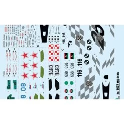 Italeri MiG-21 Bis Fishbed Model Kit -Professional Model Toy Store italeri i1427 mig 21 bis fishbed 2