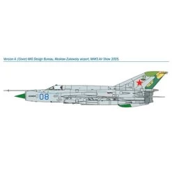 Italeri MiG-21 Bis Fishbed Model Kit -Professional Model Toy Store italeri i1427 mig 21 bis fishbed 3