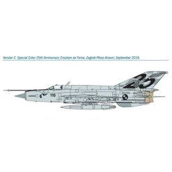 Italeri MiG-21 Bis Fishbed Model Kit -Professional Model Toy Store italeri i1427 mig 21 bis fishbed 5