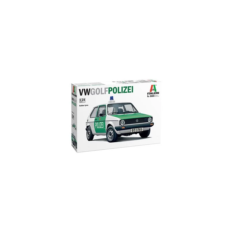Italeri VW Golf POLIZEI Model Kit 5 Italeri VW Golf POLIZEI Model Kit - Image 3