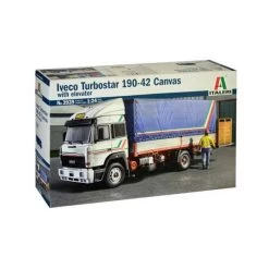Italeri IVECO Turbostar Covered Carrier Model Kit -Professional Model Toy Store italeri i3939 iveco turbostar covered carrier 2