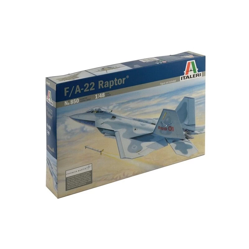 Italeri Lockheed Martin F-22 Raptor Model Kit 4 Italeri Lockheed Martin F-22 Raptor Model Kit - Image 2