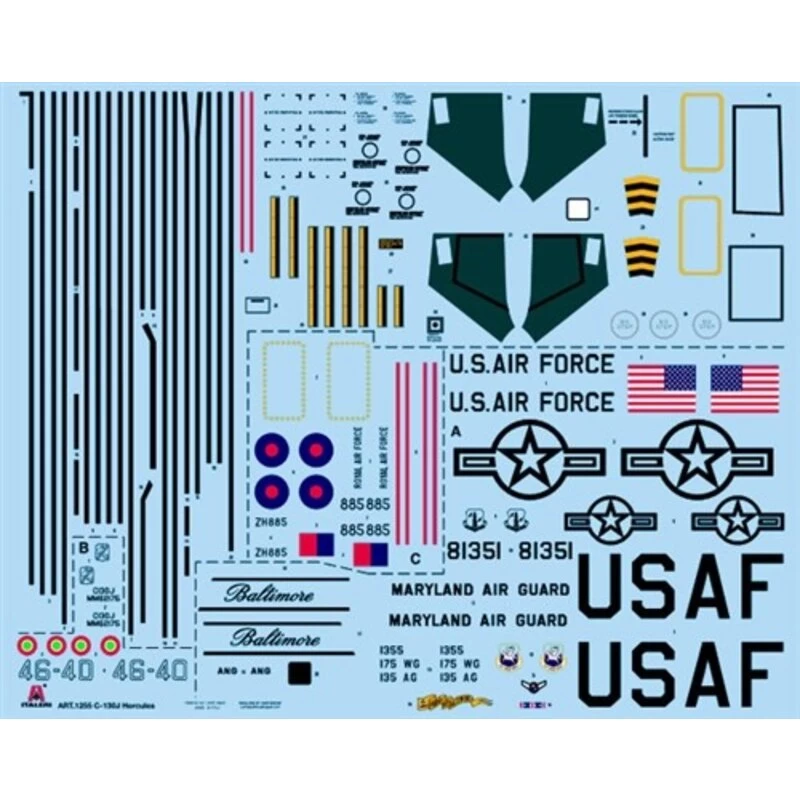 Italeri Lockheed C-130J Hercules Model Kit 4 Italeri Lockheed C-130J Hercules Model Kit - Image 2