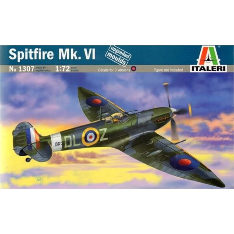 Italeri Supermarine Spitfire Mk.VI Model Kit 3 Italeri Supermarine Spitfire Mk.VI Model Kit