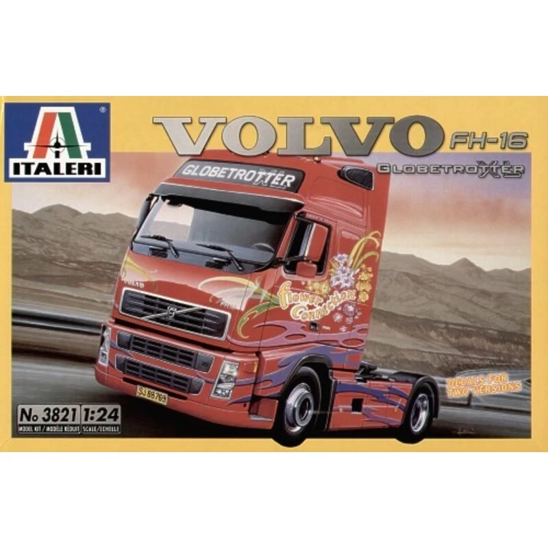 Italeri Volvo FH-16 Globetrotter XL Model Kit 3 Italeri Volvo FH-16 Globetrotter XL Model Kit