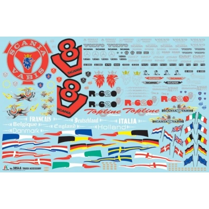 Italeri Truck Accessory Kit Model Kit 5 Italeri Truck Accessory Kit Model Kit - Image 3