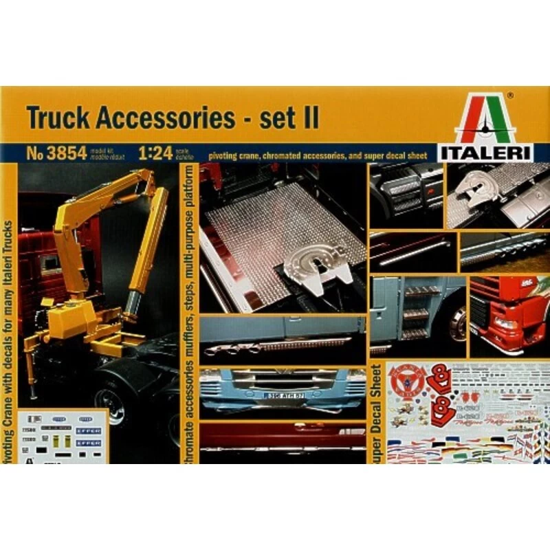 Italeri Truck Accessory Kit Model Kit 3 Italeri Truck Accessory Kit Model Kit