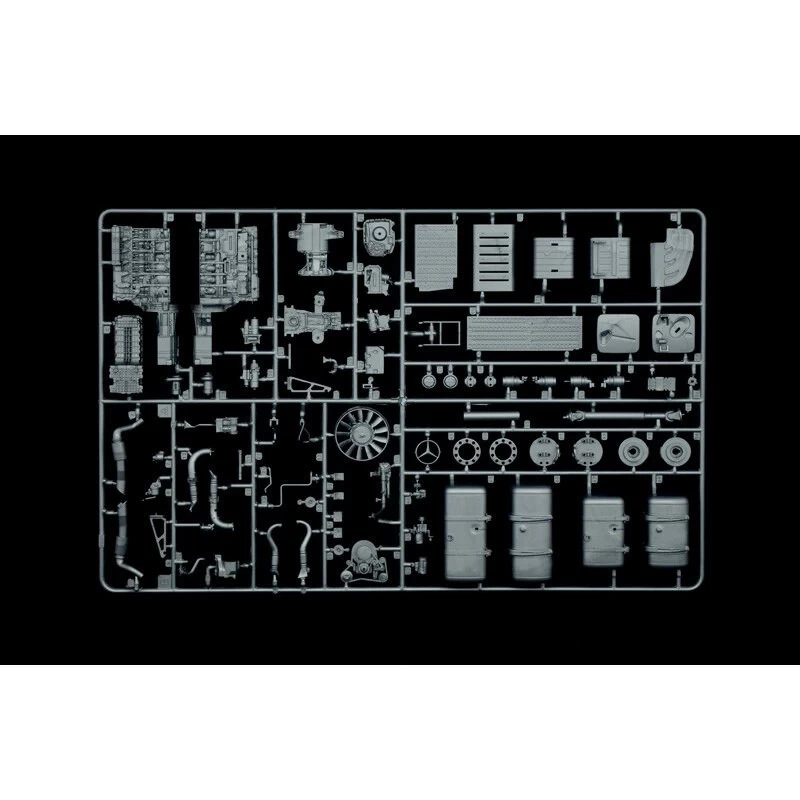 Italeri Mercedes Benz MP4 Big Space UPGRADED MOULDS - CHROMED ADESIVES - COLOR INSTRUCTIONS SHEETActros Is The Commercial Name For Merce 8 Italeri Mercedes Benz MP4 Big Space UPGRADED MOULDS - CHROMED ADESIVES - COLOR INSTRUCTIONS SHEETActros Is The Commercial Name For Merce - Image 6