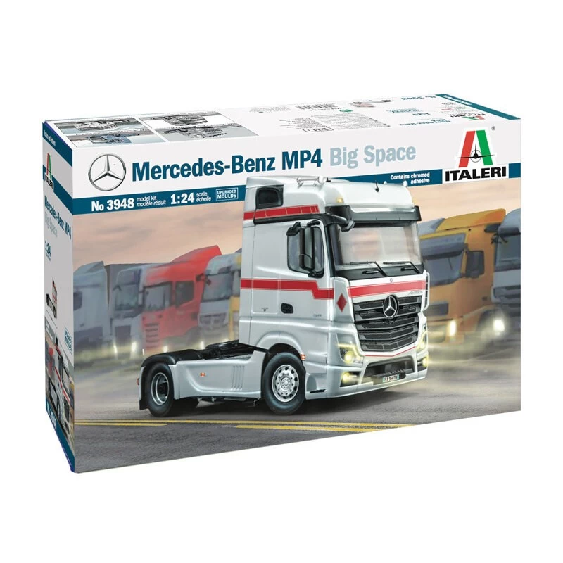 Italeri Mercedes Benz MP4 Big Space UPGRADED MOULDS - CHROMED ADESIVES - COLOR INSTRUCTIONS SHEETActros Is The Commercial Name For Merce 3 Italeri Mercedes Benz MP4 Big Space UPGRADED MOULDS - CHROMED ADESIVES - COLOR INSTRUCTIONS SHEETActros Is The Commercial Name For Merce
