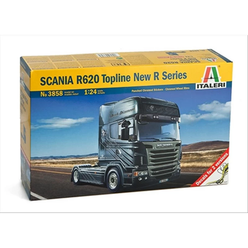 Italeri: 1/24 Scania R620 Topline New R Series Model Kit 3 Italeri: 1/24 Scania R620 Topline New R Series Model Kit