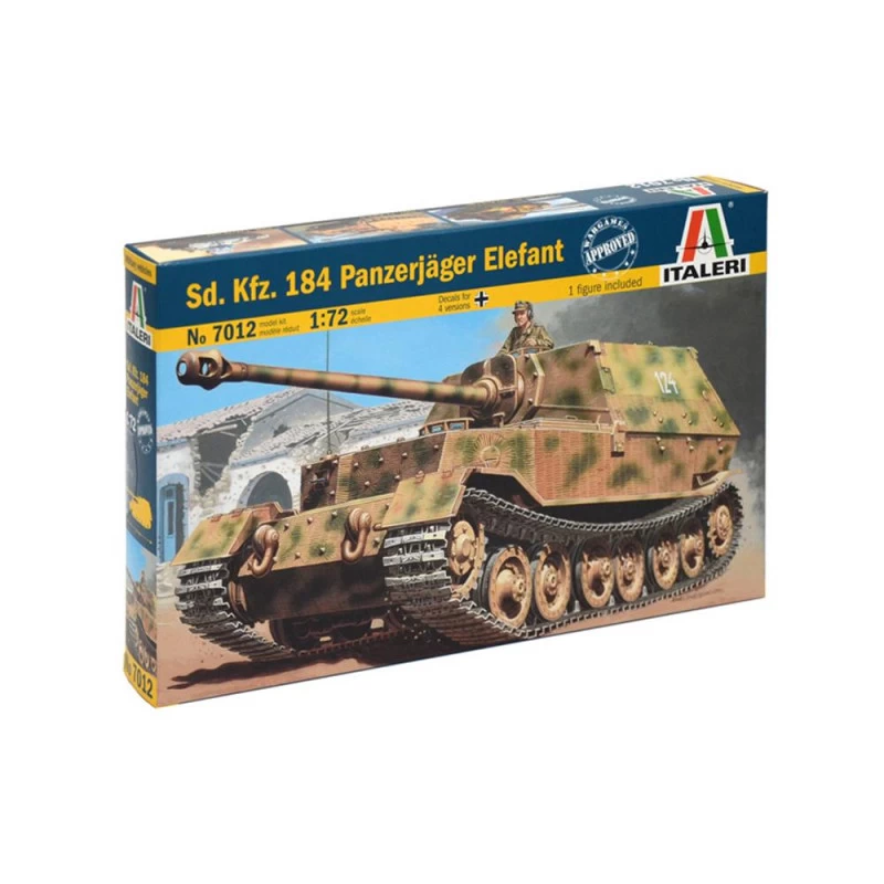 Italeri: 1/72 Panzerjager Elefant Model Kit 3 Italeri: 1/72 Panzerjager Elefant Model Kit