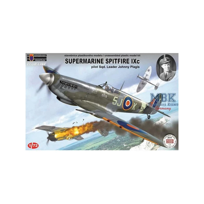 Supermarine Spitfire Mk. IXc "Johnny Plagis" Model Kit 3 Supermarine Spitfire Mk. IXc "Johnny Plagis" Model Kit
