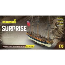 H.M.S. Surprise Model Kit -Professional Model Toy Store mamoli z49mv58 h m s surprise 2