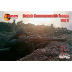 Mars British Commonwealth Troops WWII Model Kit