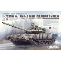 Russian Main Battle Tank T-72B3M W/ KMT-8 Mine Clearing System Model Kit
