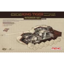 MENG MODEL: 1/35 German Heavy Tank Sd.Kfz.182 King Tiger (Henschel Turret) Interior Set