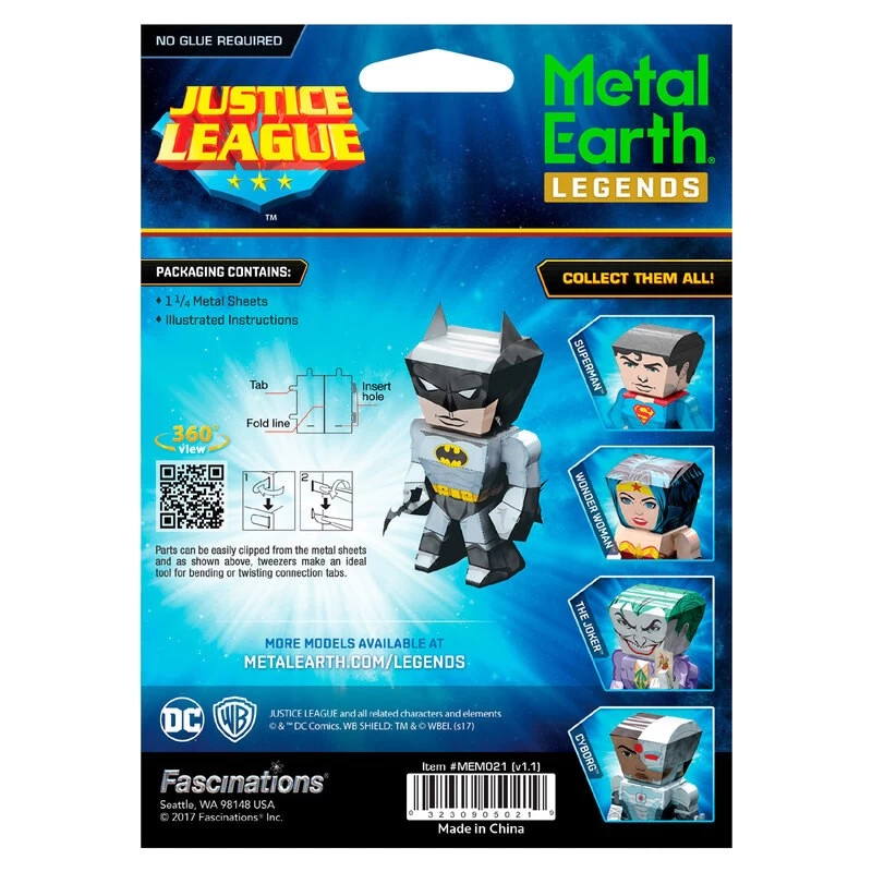 Metal Earth Batman Metal Model Kit 6 Metal Earth Batman Metal Model Kit - Image 4