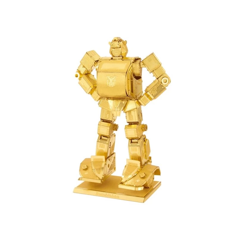 Metal Earth TRANSFORMERS / BUMBLEBEE In Gold Metal Model Kit 4 Metal Earth TRANSFORMERS / BUMBLEBEE In Gold Metal Model Kit - Image 2