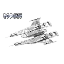 Metal Earth MetalEarth: MASS EFFECT / ALLIANCE FIGHTER 8.1x5.1x2.5cm, Metal 3D Model With 1 Sheet, On Card 12x17cm, 14+