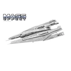 Metal Earth MetalEarth: MASS EFFECT / ALLIANCE CRUISER 8.8x3.1x3.8cm, Metal 3D Model With 1 Sheet, On Card 12x17cm, 14+