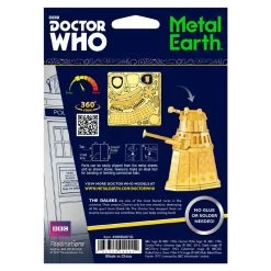 Metal Earth Doctor Who - Dalek Metal Model Kit -Professional Model Toy Store metal earth 5060401 doctor who dalek 2
