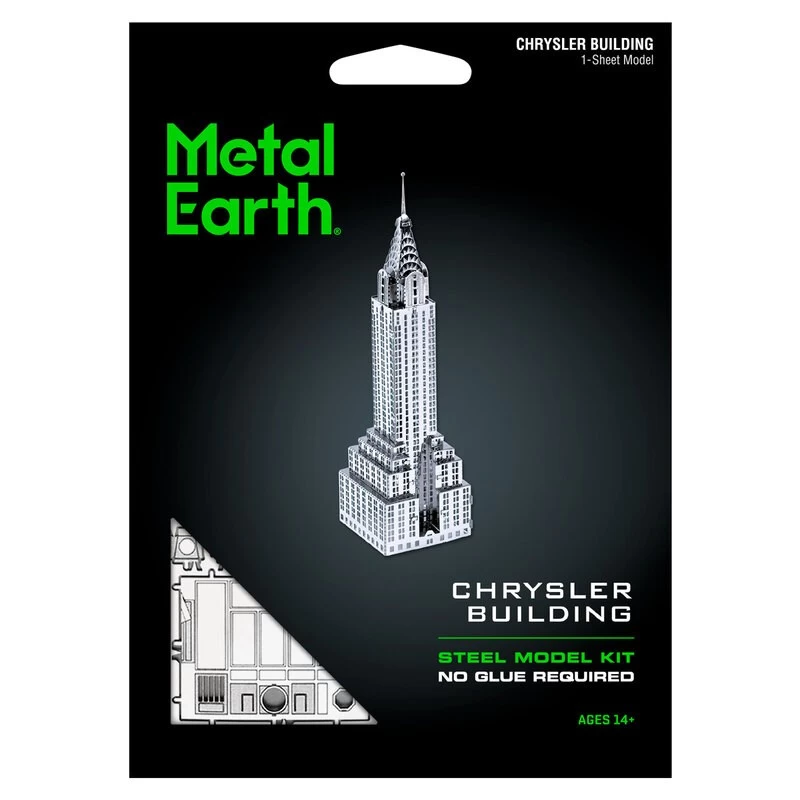 Metal Earth Chrysler Building Metal Model Kit 4 Metal Earth Chrysler Building Metal Model Kit - Image 2